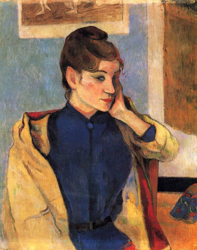 Paul Gauguin Portrait of Madelaine Bernard France oil painting art